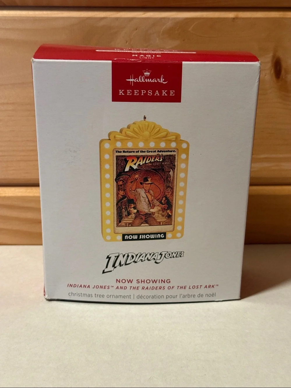 Hallmark Keepsake Indiana Jones Ornament Raiders of the Lost Ark NIB